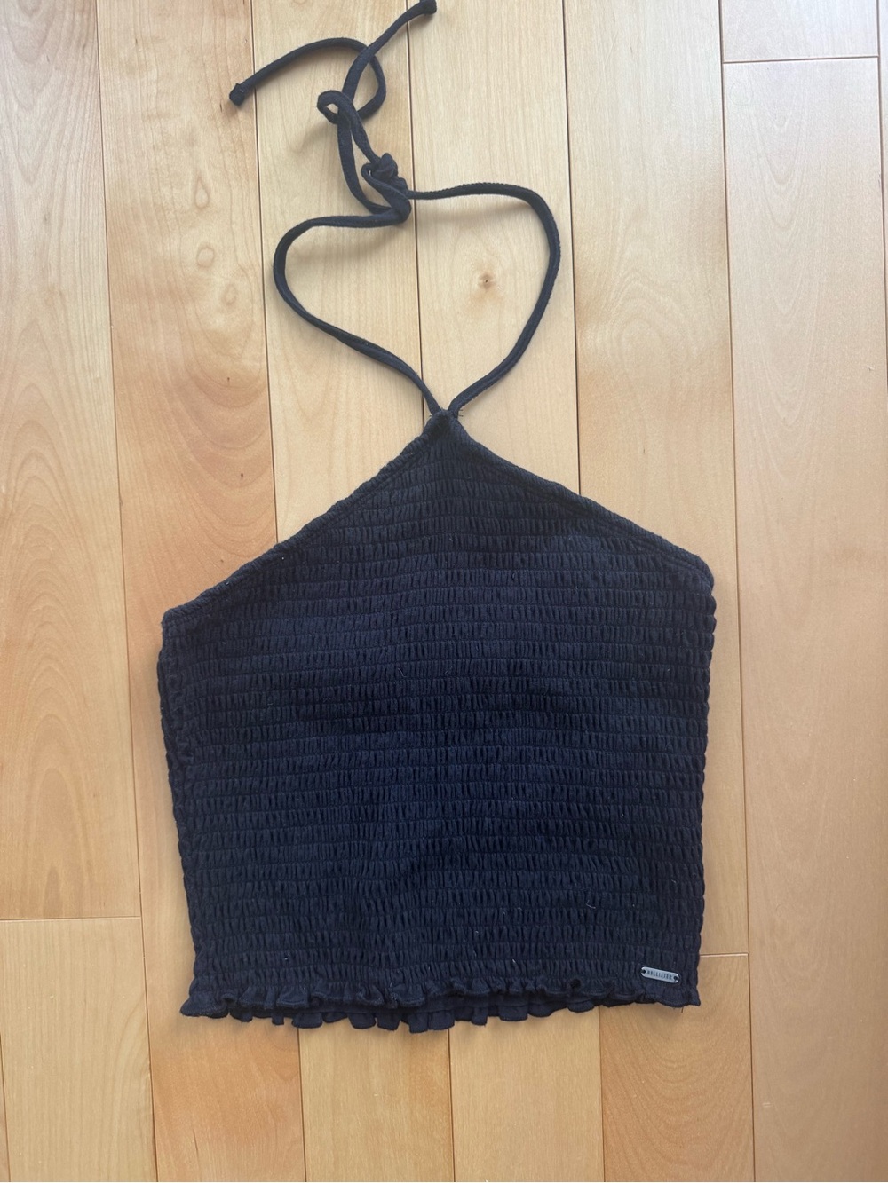 Women’s Hollister Navy Blue Halter Crop Top (S)